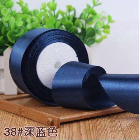 2.5cm Handmade DIY Material Silk Satin Ribbon for Wedding Party Gift Wrap Accessories Sewing Christmas Decoration(533L) - Image 30