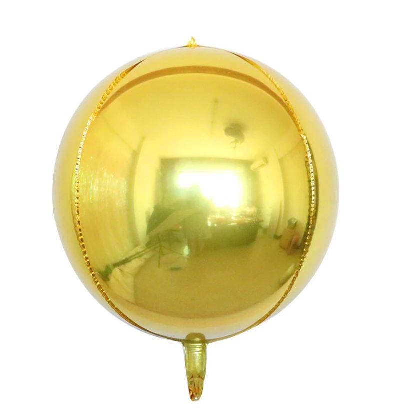 10/15/18/22/32inch 4D Round Foil Balloons Wedding Birthday Party Decoration Helium Burgundy Globos Balloon Toys(874L) - Image 32
