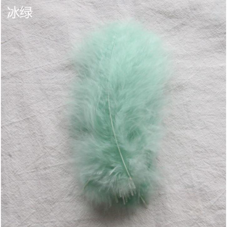 9-15cm Turkey Marabou Feather Boa Soft Fluffy Plume Feather Fans DIY Design Creative Decoration Jewelry(1194L) - Image 23