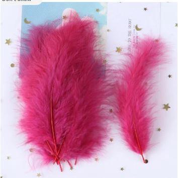 9-15cm Turkey Marabou Feather Boa Soft Fluffy Plume Feather Fans DIY Design Creative Decoration Jewelry(1194L) - Image 24