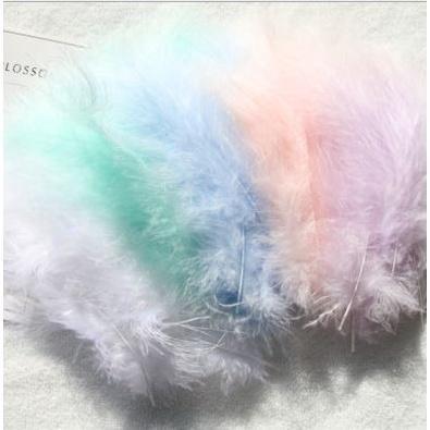 9-15cm Turkey Marabou Feather Boa Soft Fluffy Plume Feather Fans DIY Design Creative Decoration Jewelry(1194L) - Image 27