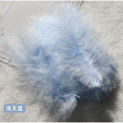 9-15cm Turkey Marabou Feather Boa Soft Fluffy Plume Feather Fans DIY Design Creative Decoration Jewelry(1194L) - Image 36