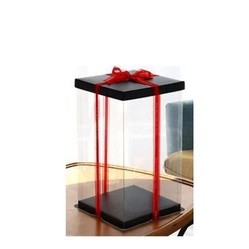 4/6/8/10/12inch Black And Base Transparent Rectangle Cake Box New Clear Gift Flower Cake Box Dustproof Packaging(906L) - Image 22