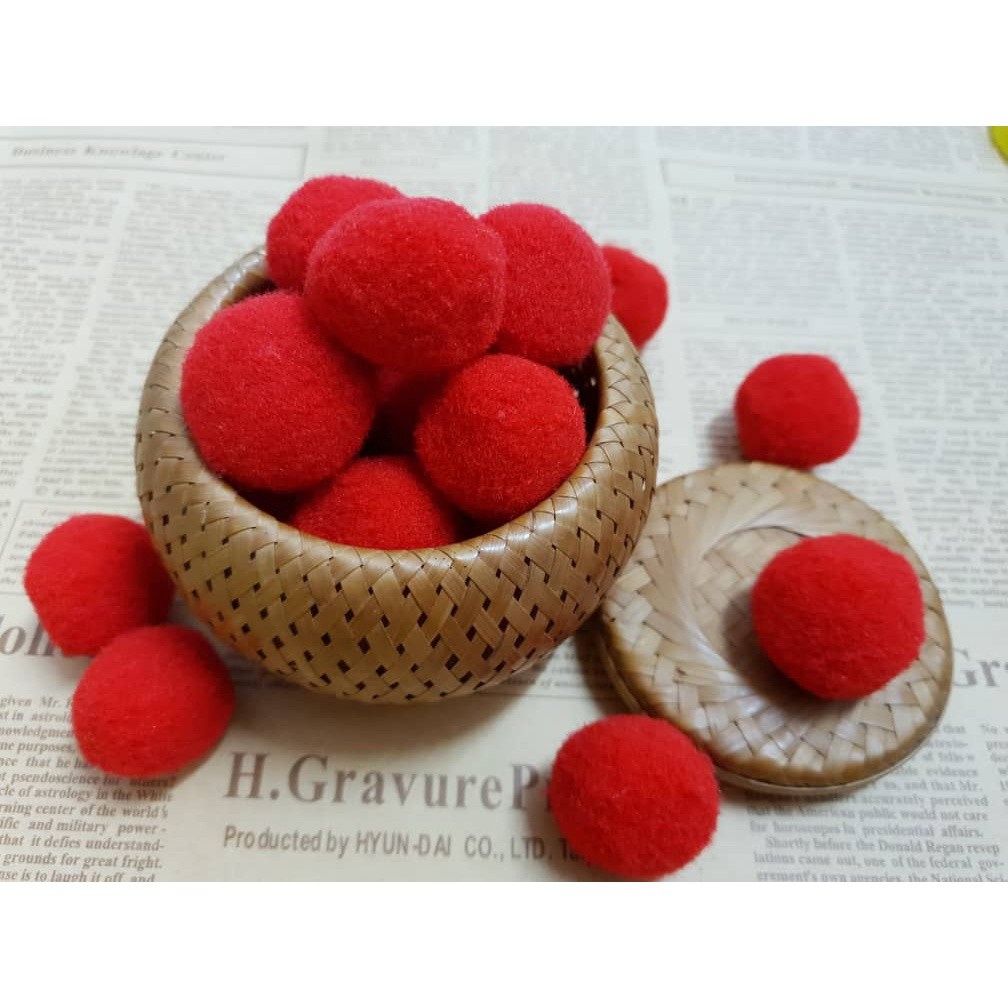 10/12/15/20/25/30mm Mini Fluffy Soft Pom Poms Pompoms Ball Handmade Kids Toys Wedding Christmas Decor DIY Sewing(845L) - Image 21