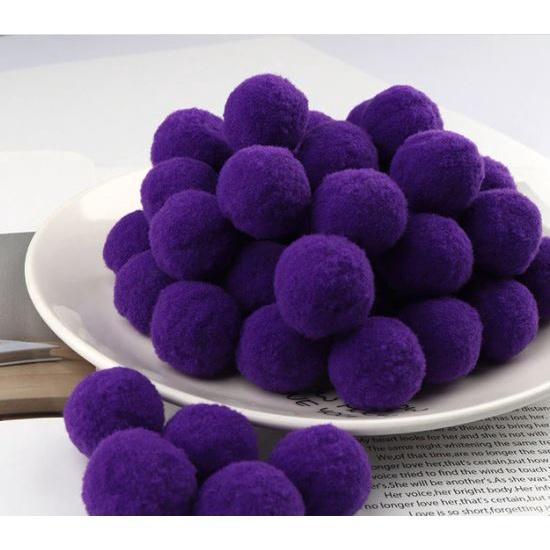 40Pcs 13/15mm Mini Fluffy Soft Pom Poms Pompoms Ball Handmade Kids Toys Wedding Christmas Decor DIY Sewing Craft(1088L) - Image 27