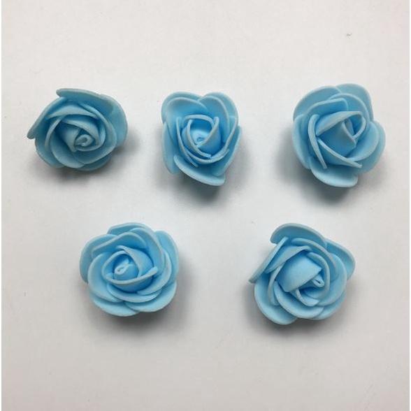 12pcs 3.5cm Mini PE Foam Rose Heads Artificial Silk Flowers for Home Garden DIY Pompom Wreaths Wedding 泡沫玫瑰花(847L) - Image 25