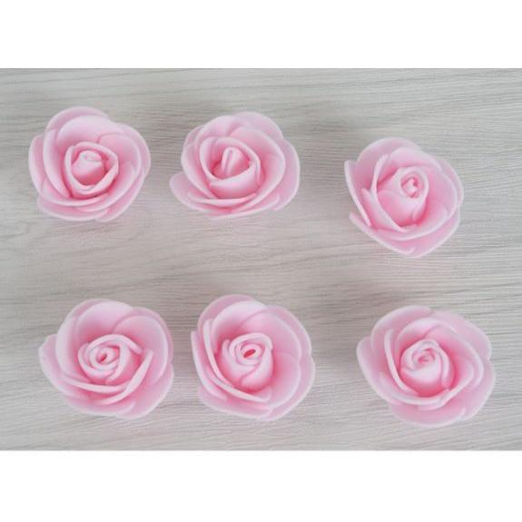 12pcs 3.5cm Mini PE Foam Rose Heads Artificial Silk Flowers for Home Garden DIY Pompom Wreaths Wedding 泡沫玫瑰花(847L) - Image 40