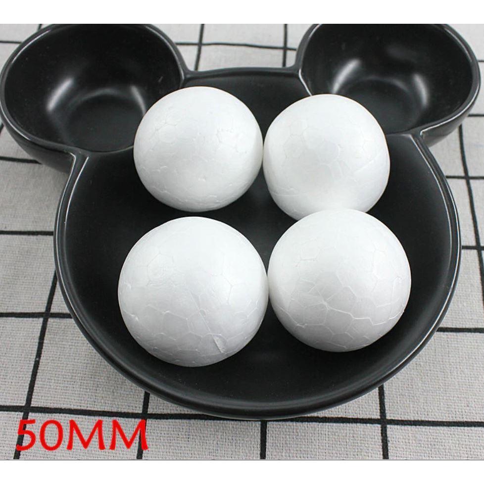 DIY Round Styrofoam Balls Christmas Ball White Modelling Polystyrene Foam Craft Balls + European Style Creative(842L) - Image 21