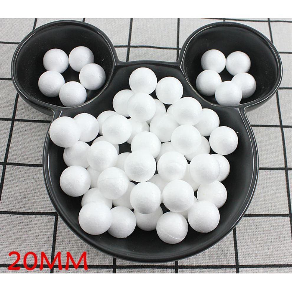 DIY Round Styrofoam Balls Christmas Ball White Modelling Polystyrene Foam Craft Balls + European Style Creative(842L) - Image 24