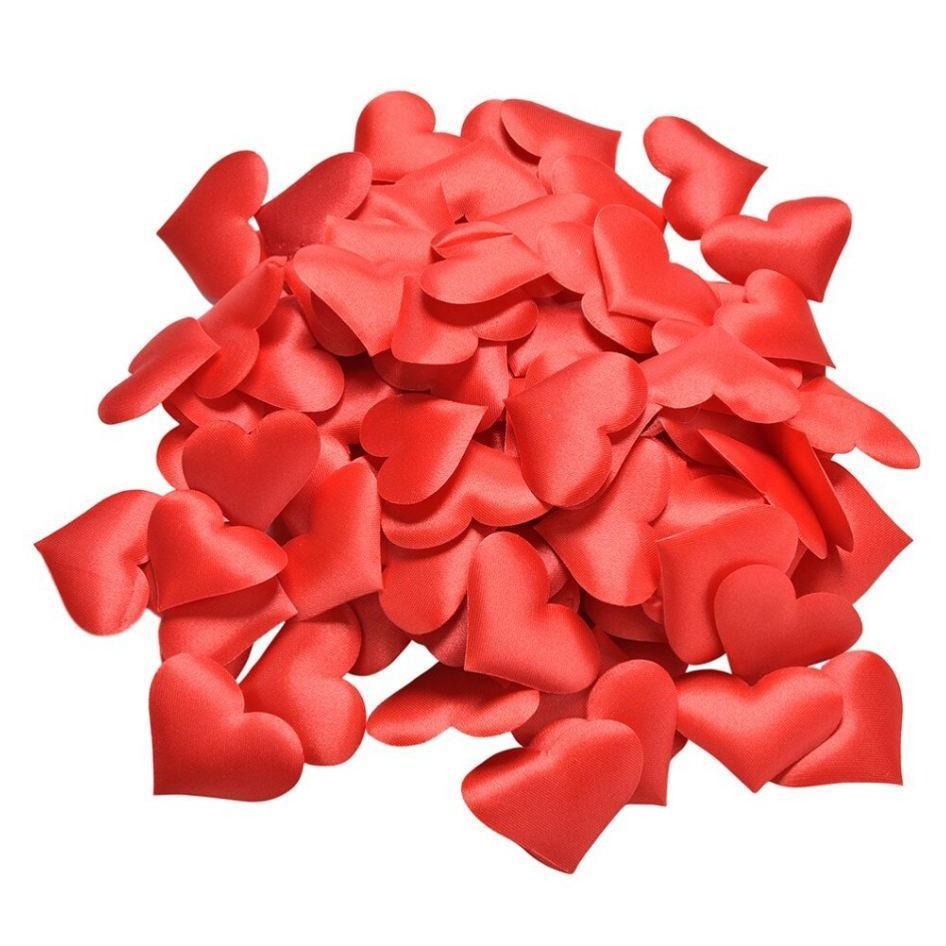 3.3cm/3.8cm/5cm Sponge Love Peach Heart Confetti Heart Shaped Confetti Wedding Fake Petals Sprinkle Flowers Decor(716L) - Image 23