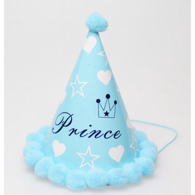 NEW Baby Kid Rainbow Birthday Party Hat Child Crown Decoration Pompon Paper Cap Cartoon Pattern Festival Colorful(1336L) - Image 21