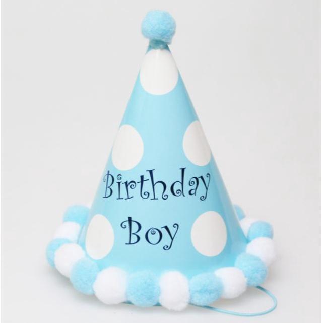 NEW Baby Kid Rainbow Birthday Party Hat Child Crown Decoration Pompon Paper Cap Cartoon Pattern Festival Colorful(1336L) - Image 39