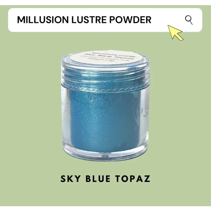 Millusion Lustre Powder/ Cake Decorations/ Dusting Shimmer/ Shine/ Shimmer Powder/ Edible Lustre Powder (2616L) - Image 29