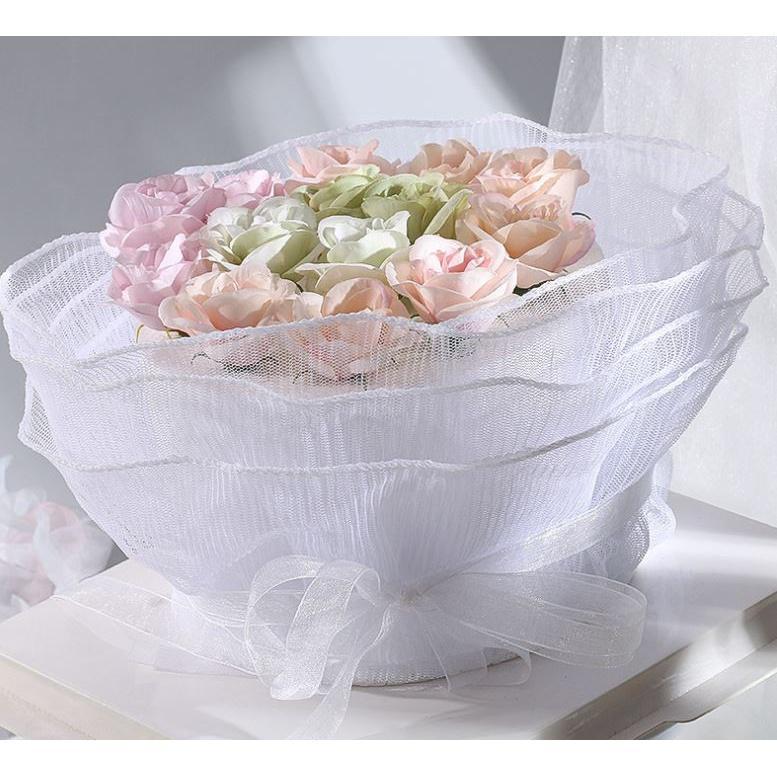 Happy Mother's Day Cake Decoration Valentine's Day Goddess Queen H ins wind wrinkled yarn cake border decoration (1318L) - Image 25