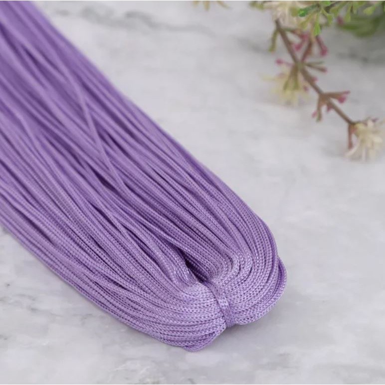 13meters Nylon Cord Thread Chinese Knot Macrame Rattail For DIY Jewelry Necklace Bracelet Home Textile 中国结流苏线(2486L) - Image 24
