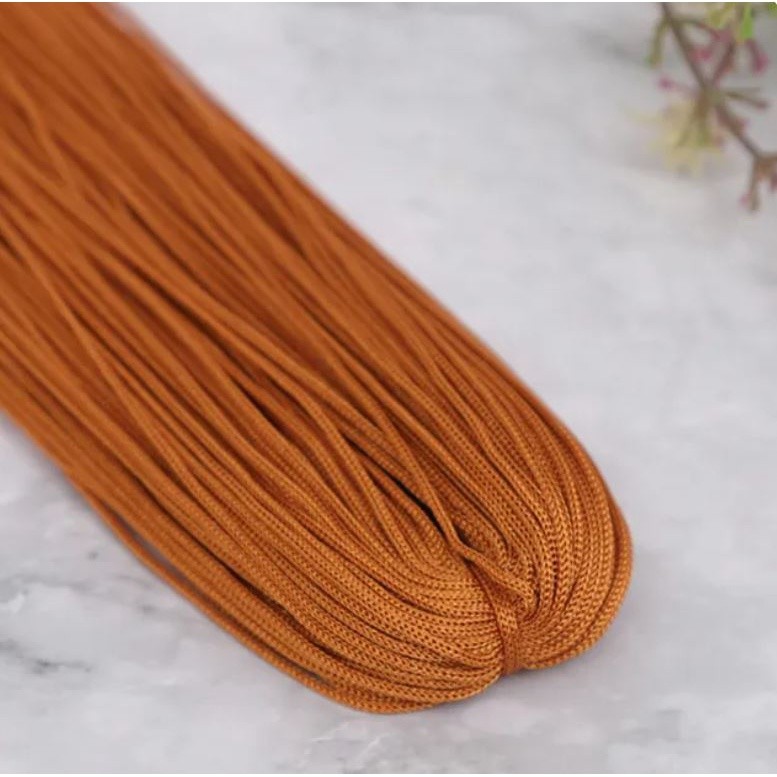 13meters Nylon Cord Thread Chinese Knot Macrame Rattail For DIY Jewelry Necklace Bracelet Home Textile 中国结流苏线(2486L) - Image 29
