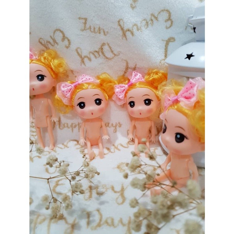 12cm Mini Barnie Doll Barbie Doll Princess Prosthesis Embryo Cake Germ Model(1448L) - Image 23
