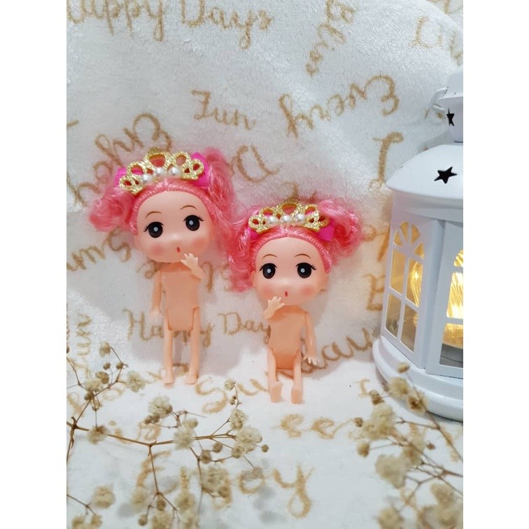12cm Mini Barnie Doll Barbie Doll Princess Prosthesis Embryo Cake Germ Model(1448L) - Image 35