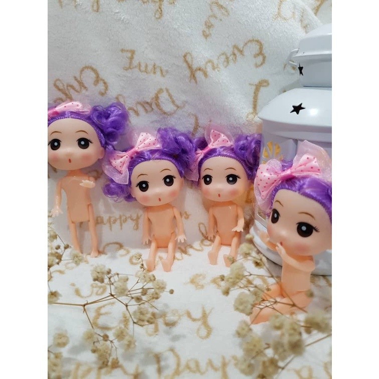 12cm Mini Barnie Doll Barbie Doll Princess Prosthesis Embryo Cake Germ Model(1448L) - Image 37
