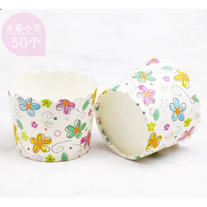 50pcs Pink Bow Muffin Cupcake Paper Cup Wedding Birthday Party Cupcake Liner Baking Cup Cases Muffin Decoration(1479L) - Image 49