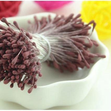 50pcs 2mm-3mm Korea Mini Stamen Matte Handmade Artificial Flowers For Wedding Party Home Decoration 哑光花心花芯 (1588L) - Image 21