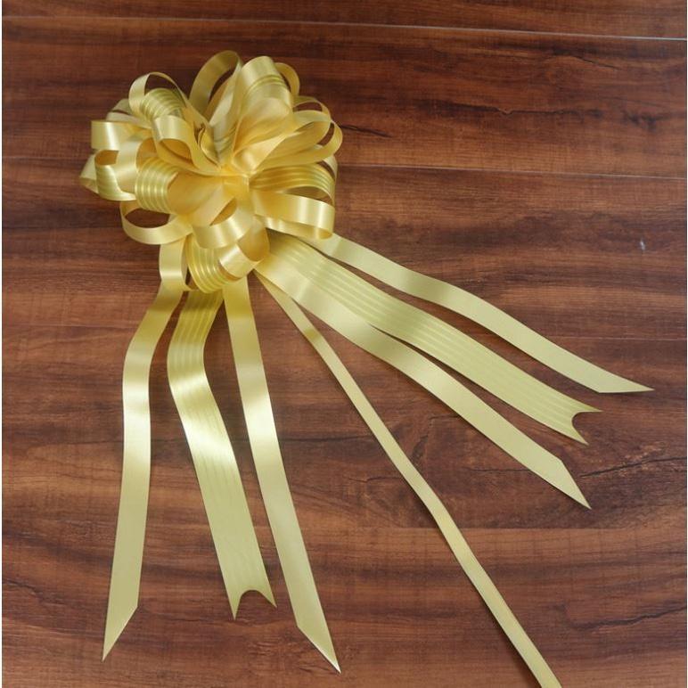 Large 50# Gift Packing Pull Bow Line Ribbons Flower Ball Pull Ribbon Holiday Gift Christmas Wedding Decoration(1323L) - Image 24