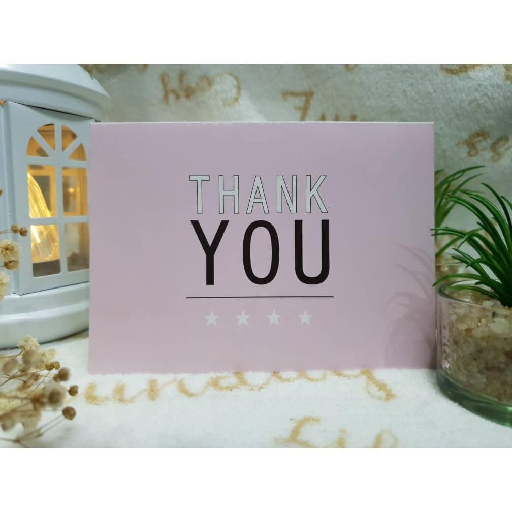 1Pcs Thank You Cards for supporting my small business card for wedding gift package decor Writable Thanks Cards (1545L) - Image 24