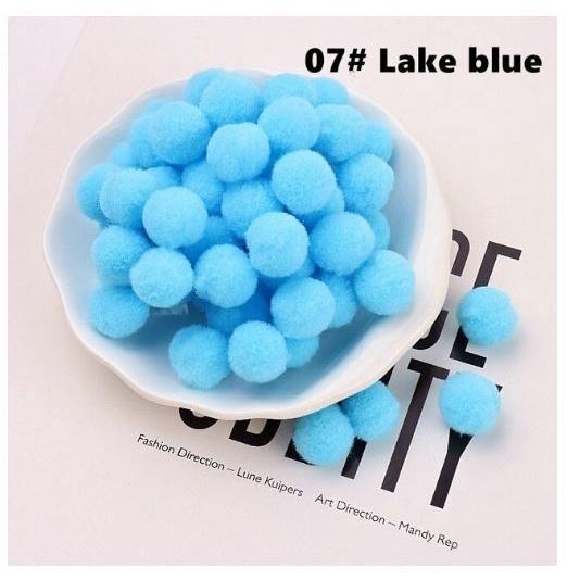 12pcs 30mm DIY Fluffy Soft Pompom Plush Pom Poms Ball Macaron Pompones Handmade Sewing Craft Kid Toy Wedding(1957L) - Image 26