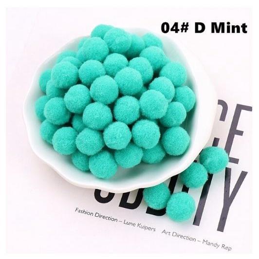 12pcs 30mm DIY Fluffy Soft Pompom Plush Pom Poms Ball Macaron Pompones Handmade Sewing Craft Kid Toy Wedding(1957L) - Image 33