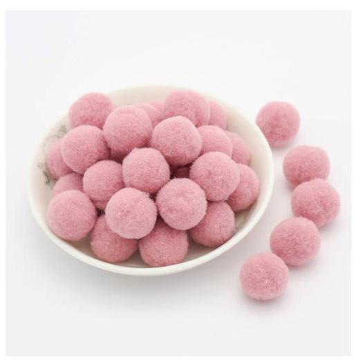 12pcs 30mm DIY Fluffy Soft Pompom Plush Pom Poms Ball Macaron Pompones Handmade Sewing Craft Kid Toy Wedding(1957L) - Image 34