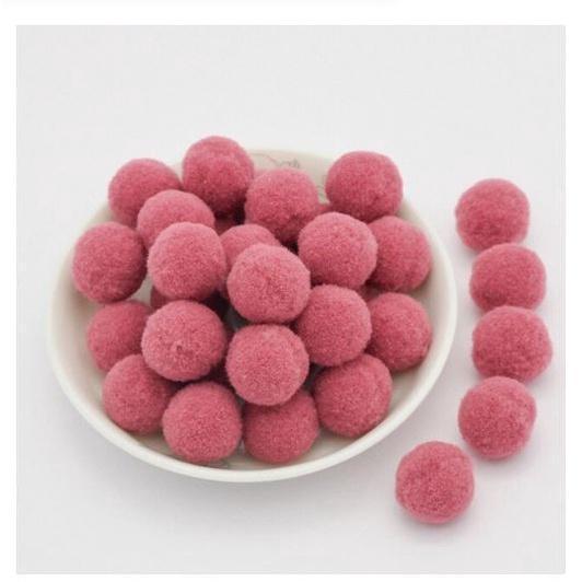 12pcs 30mm DIY Fluffy Soft Pompom Plush Pom Poms Ball Macaron Pompones Handmade Sewing Craft Kid Toy Wedding(1957L) - Image 37
