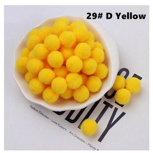 12pcs 30mm DIY Fluffy Soft Pompom Plush Pom Poms Ball Macaron Pompones Handmade Sewing Craft Kid Toy Wedding(1957L) - Image 42