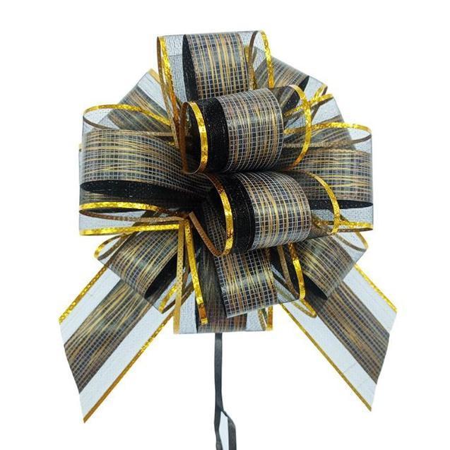 1pc Large Golden Pull Bow Tulle Ribbon Bows Wedding Party Cars Birthday Christmas Presents Gift Decoration(1872L) - Image 22