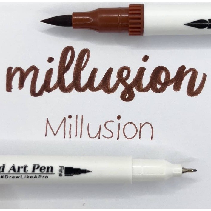 Millusion Edible Food Art Pen Cake Marker- Dual Nibs Edible Pen Cake Writing Halal Certified 烘焙食用色素笔(2614L) - Image 27