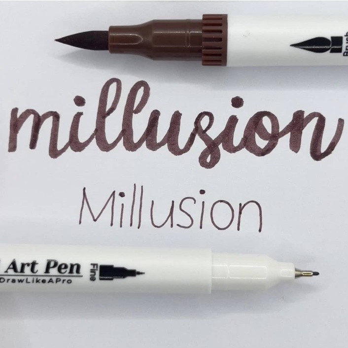 Millusion Edible Food Art Pen Cake Marker- Dual Nibs Edible Pen Cake Writing Halal Certified 烘焙食用色素笔(2614L) - Image 28