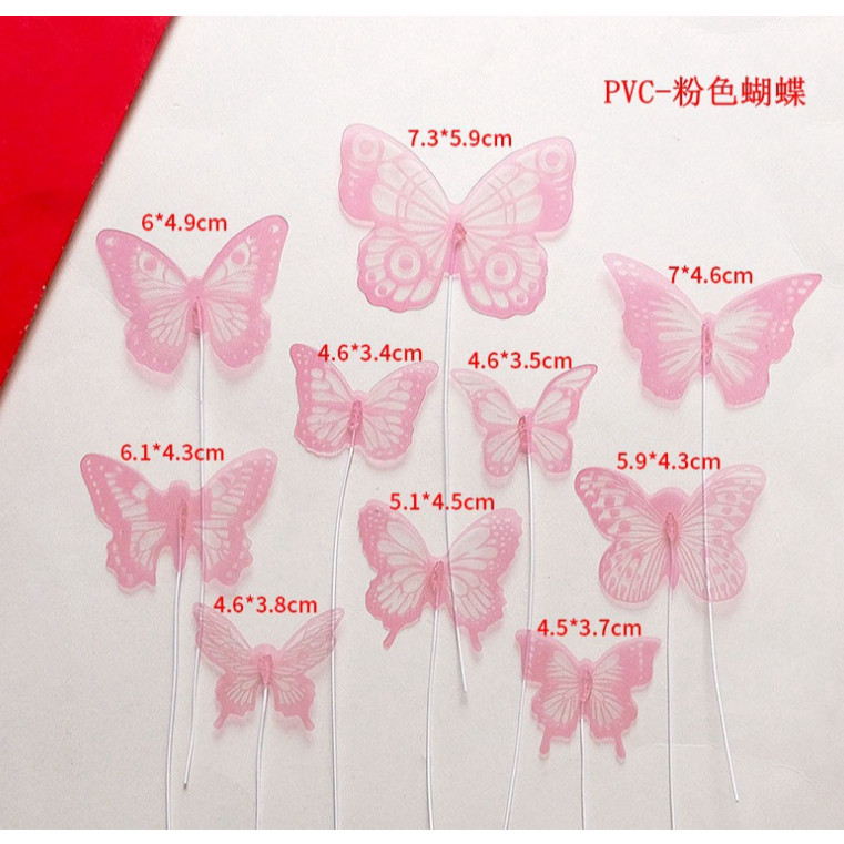 1set Wall Stickers 3D Hollow Rosegold Butterfly Decorative Sticker for Home Living Room Bedroom Kids Room双面蝴蝶(2558L) - Image 25