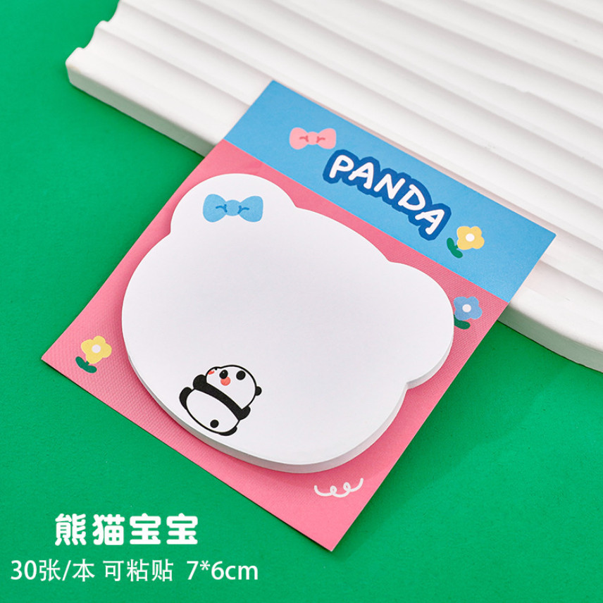 20/30pcs Cartoon Animals Cute Sticky Notes Note Paper Creative Bookmark Self-Adhesive Note Paper School 可爱便签本子(2378L) - Image 22