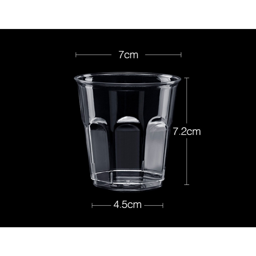 20/50pcs Mini Dessert Cup Mousse Ice Cream Cup Party Appetizers Bowl Pudding Cup Kitchen Accessories 加厚硬塑料杯(2330L) - Image 10