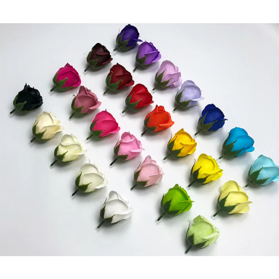 25pcs 5 Layer Rose Soap Flower Head Wedding Valentine's Day Christmas Gift DIY Artificial Flowers Home Decor(2082L) - Image 5