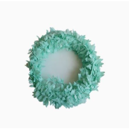 7.5M Silk Garland Green Leaf Iron Wire Artificial Flower Vine Rattan For Wedding Car Decoration DIY Wreath 铁丝绿叶 (852L) - Image 10