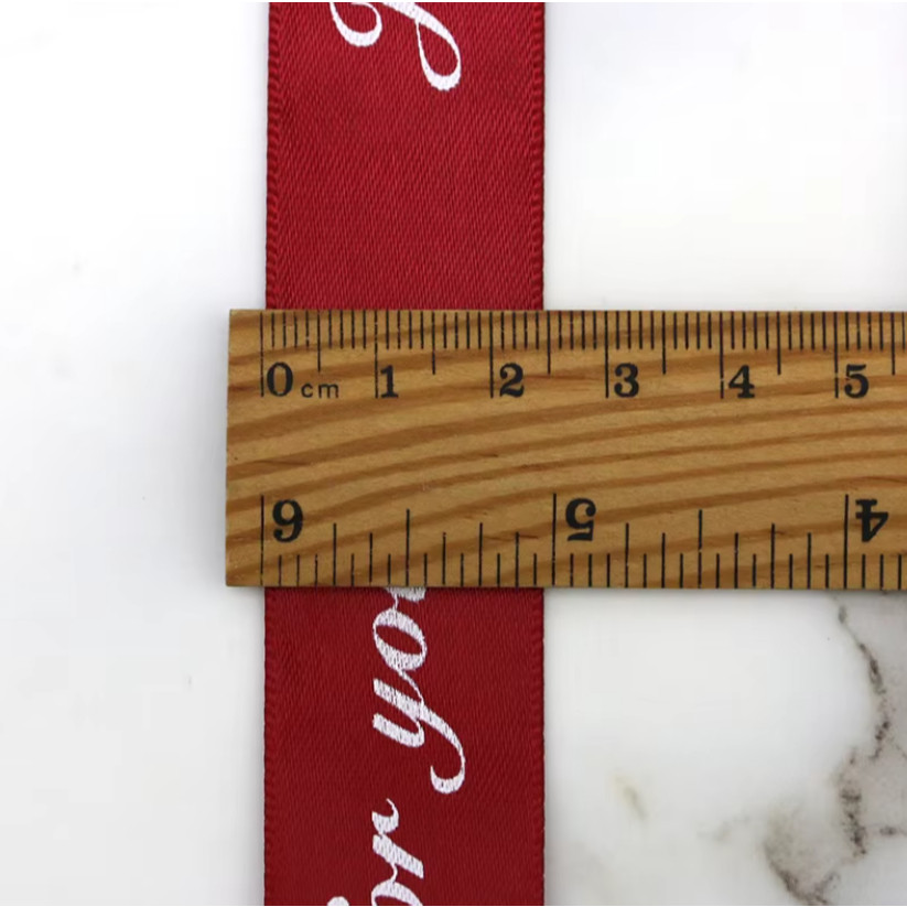 5M 25mm Printed Polyester Ribbon for Wedding Christmas Party Decorations DIY Bow Craft Ribbons Card Gift Wrapping(1404L) - Image 6