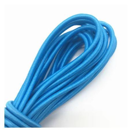 5yard 1mm~2mm Round High Elastic Sewing Elastic Band Fiat Rubber Band Waist Band Stretch 弹力绳 (1946L) - Image 11