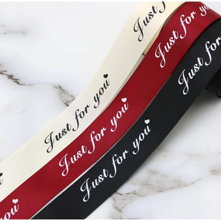 5M 25mm Printed Polyester Ribbon for Wedding Christmas Party Decorations DIY Bow Craft Ribbons Card Gift Wrapping(1404L) - Image 5