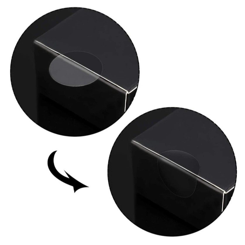 Transparent Self-adhesive Sealing Stickers 2cm/3cm Round Transparent Gift Packaging Seal Labels透明圆形密封口贴(2421L) - Image 2