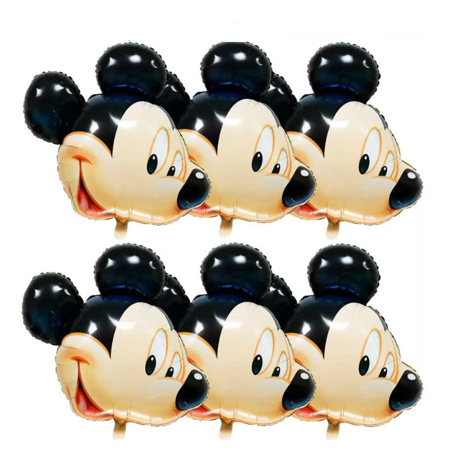 1pc 78*63cm Mickey Mouse Minnie head foil balloon Kids Birthday Party Decoration Baby Shower Supplies(153L) - Image 7