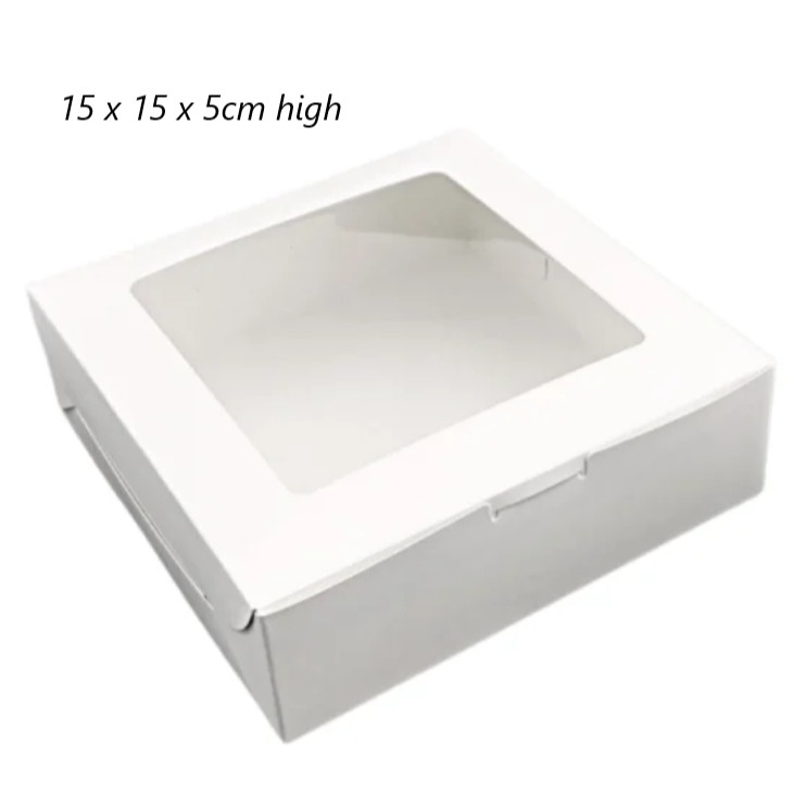 1pc Cookie Boxes, Bakery Boxes, Brown Kraft Cake Boxes with Window, for Pies, Donuts,Pastry, Baking Tools蛋糕盒(2290L) - Image 12