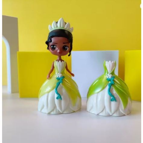 1set Disney Princess toys dolls frozen Elsa Anna Snow White Bella Magic clip Dress clothes change Figures Dolls (875L) - Image 19