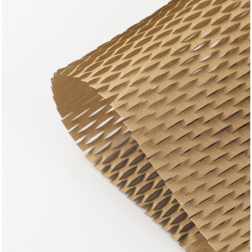 Eco-Friendly Honeycomb Cushioning Kraft Paper 1pc Recyclable Gift Wrapping & Packaging Material 艺术纸蜂窝包装纸 (4006L) - Image 18