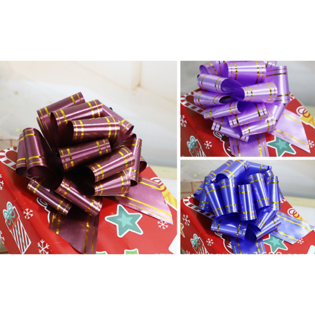 Large 50# Pull Bow Ribbon For Wedding Decoration Car Decorate Wedding Car Ribbon Pink Car Wrap Flowers Gift(235L) - Image 8