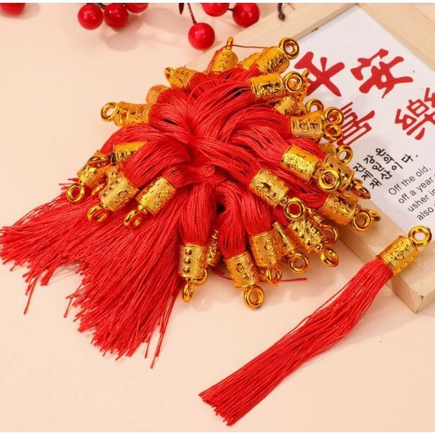 2026 Chinese New Year Tassel Decor Spring Festival Pendant Hanging Ornament Bonsai Hanging (3081L) - Image 10